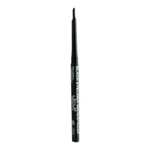 Delineador de ojos negro resistente al agua