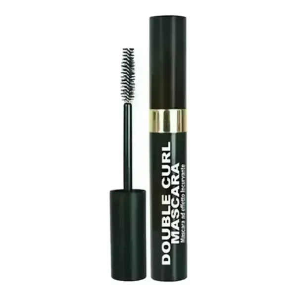 Máscara de pestañas doble rizo (negro)