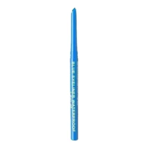 Delineador de ojos azul resistente al agua